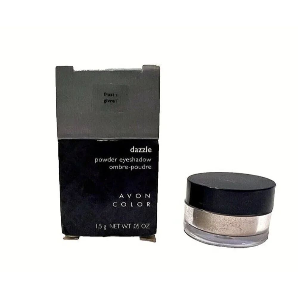 AVON COLOR Powder Eyeshadow Ombre-Poudre 2005 DAZZLE FROST Givre WE0056 New 1.5g